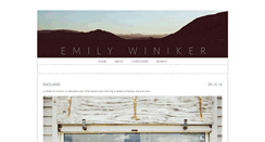 Desktop Screenshot of emilywinikerblog.com